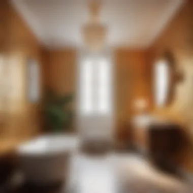Luxurious Paint Finish Application Small Bathroom with Luxe Paint Finish