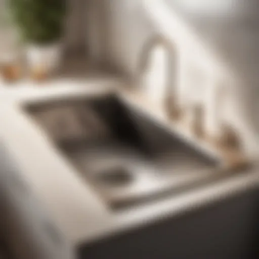 Elegant Laundry Sink Design