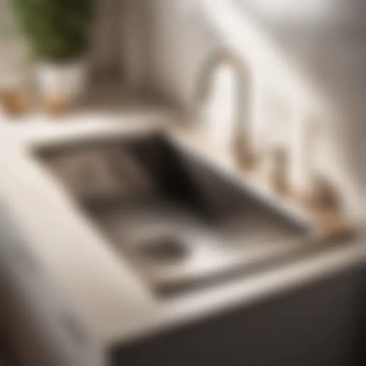 Elegant Laundry Sink Design