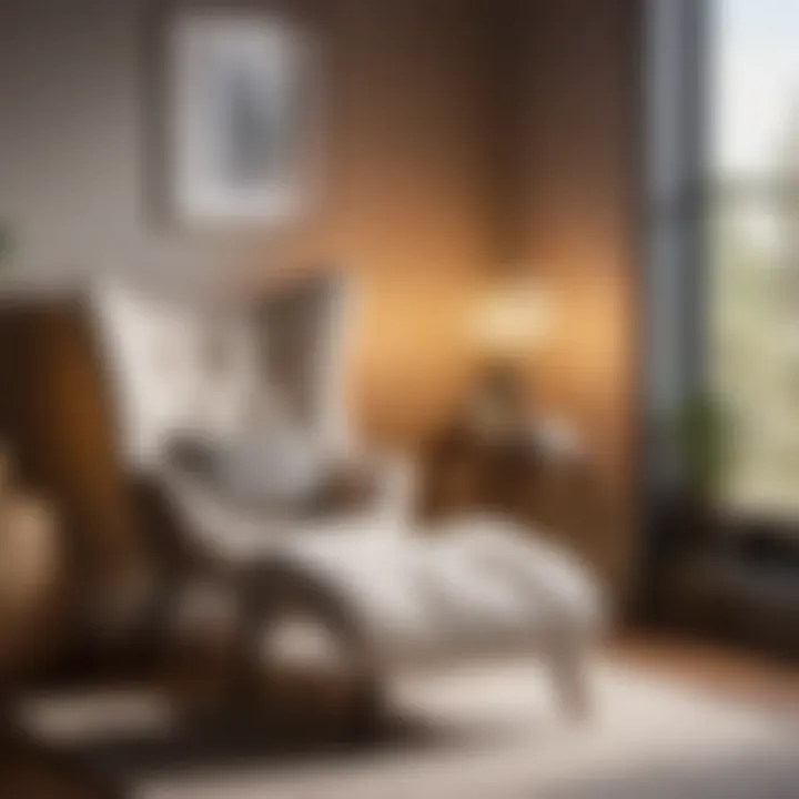Cozy Reading Nook with Lounge Chair