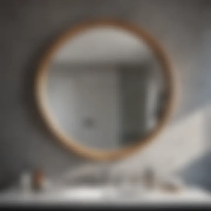 Round Bathroom Mirror Installation Process