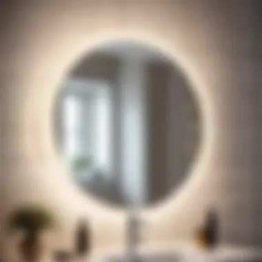 Enhance Your Bathroom Aesthetics with an Elegant Clip-On Mirror Elegant Clip-On Bathroom Mirror