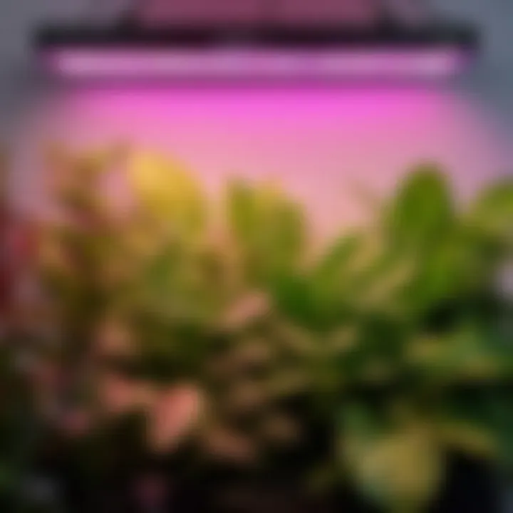 Customizable spectrum LED grow light on Amazon