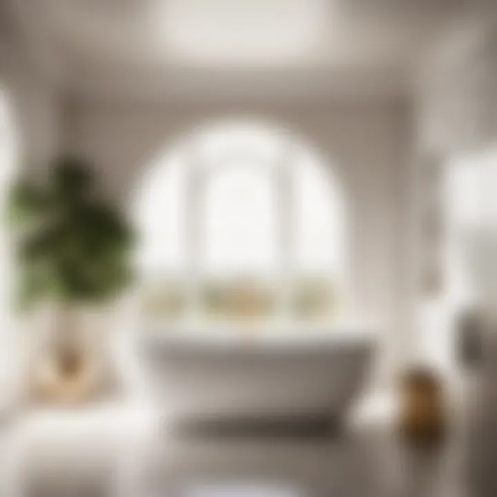 Elegant walk-in bathtub design