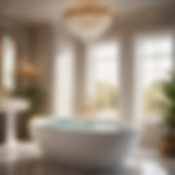 Luxurious walk-in bathtub installation process