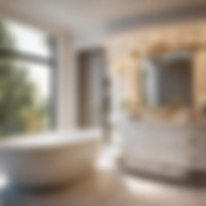 Elegant Bathroom Design Transformation Elegant Bathroom Design by Contractor
