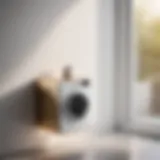 Elegant laundry powder holder in modern design