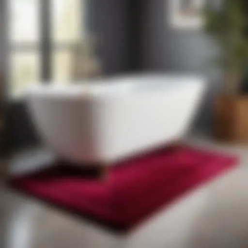 Exquisite Velvet Bath Mat Exquisite Velvet Bath Mat