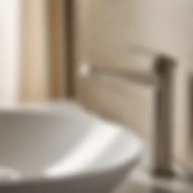 Minimalist Miseno Bathroom Faucet in Brushed Nickel