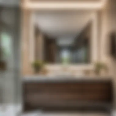 Modern 60 Inch Bathroom Vanity Single Sink with Makeup Area