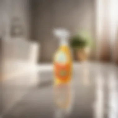 Natural Ingredient Bathroom Tile Cleaner