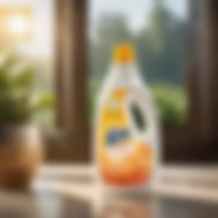 Natural ingredients in laundry detergent for tough grease stains