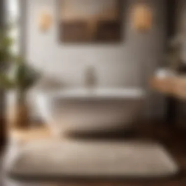 Bathroom Decor Enhancement with Bathmat Enhancing Bathroom Decor with Restoration Hardware Bathmat