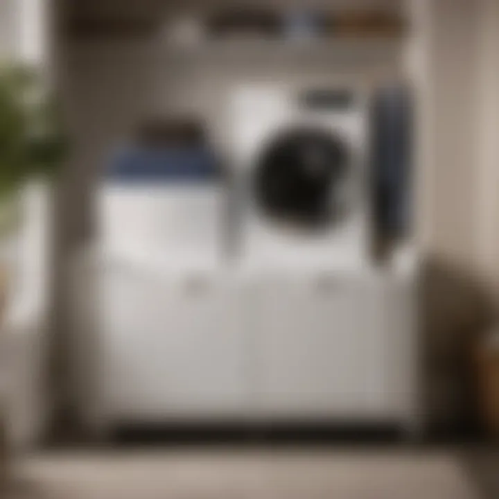 Efficient laundry routine with a versatile caddy