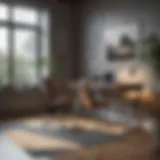 Sleek modern multifunction home office printer