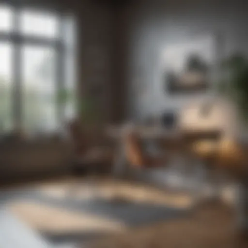Sleek modern multifunction home office printer
