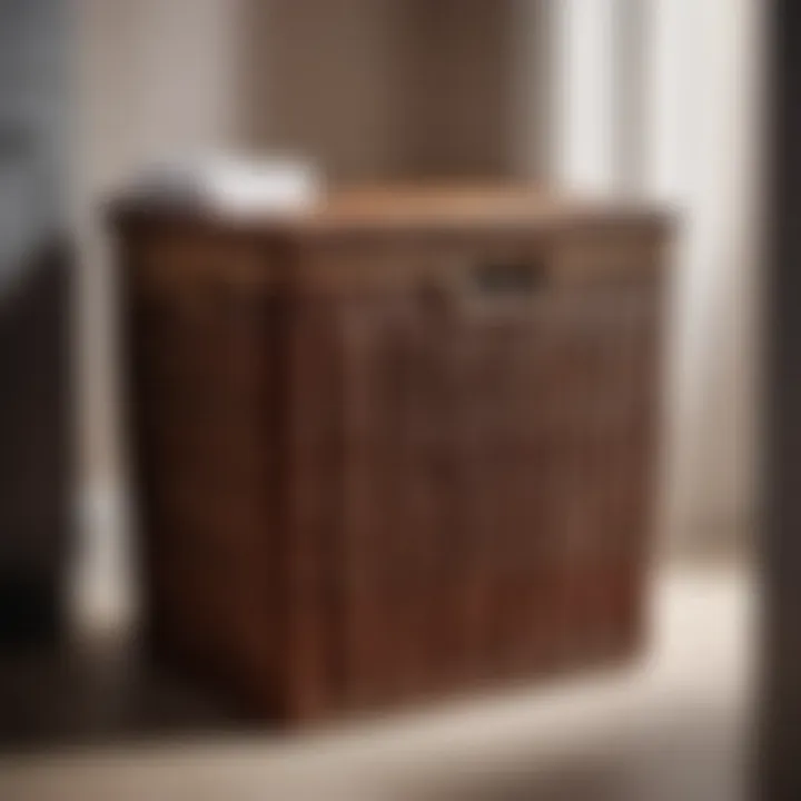 Stylish Wicker Hamper for Laundry Wicker Hamper for Laundry