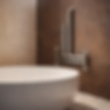 Illustration of vent installation steps in bathroom plumbing