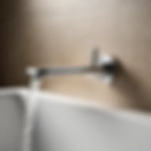Elegant Wall Mount Bath Spout with Modern Design