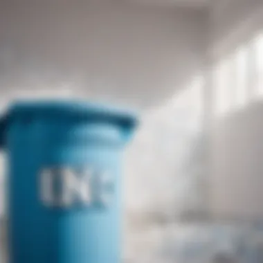 Score Points with UNC Basketball Hoop Trash Can UNC Basketball Hoop Trash Can