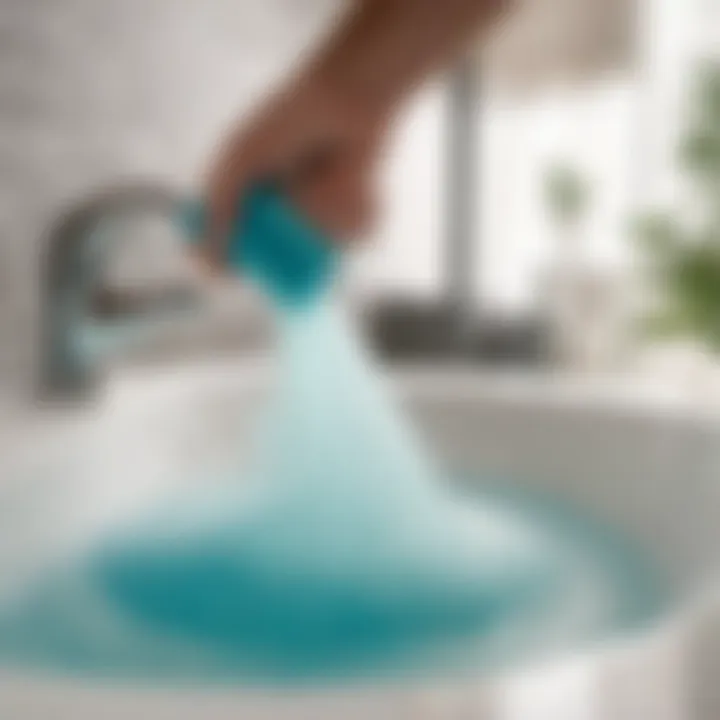 Chemical drain cleaner usage