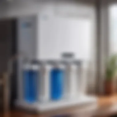Illustrative Diagram of Reverse Osmosis Filtration Process Under Sink Reverse Osmosis Water Filtration System Diagram