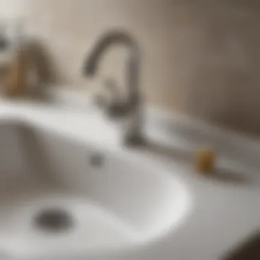 Proper Installation Techniques for Drain Catchers An illustration showing proper installation of a sink drain catcher.