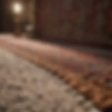 Luxurious carpet textures for small spaces