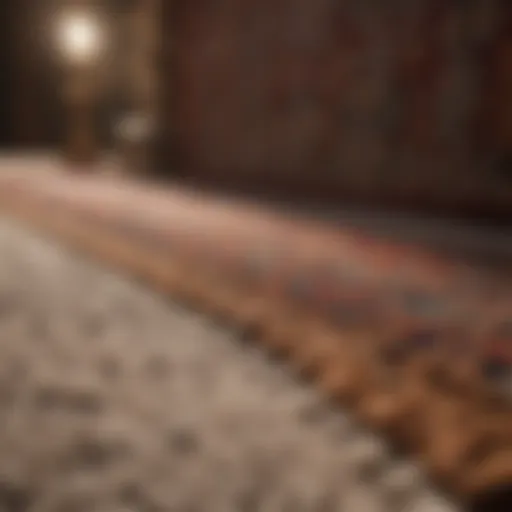 Luxurious carpet textures for small spaces