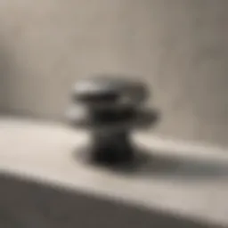 Various types of drain stoppers showcasing design diversity