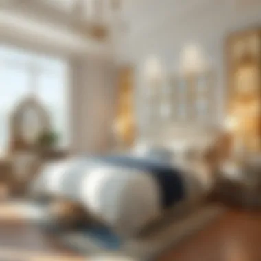 Visual Guide to King Size Bedroom Dimensions Visual representation of ideal dimensions for king size bedrooms