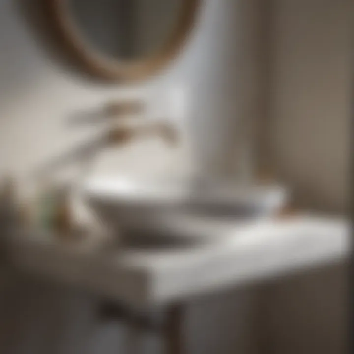 Preventive maintenance for bathroom sinks