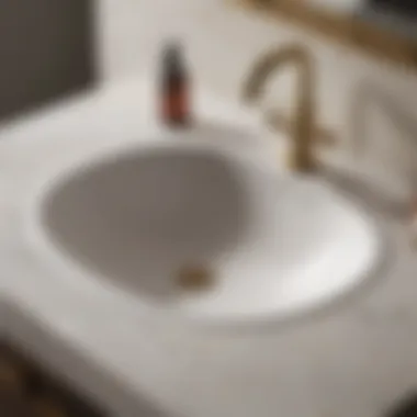 Elegant Materials for Undermount Sinks Stylish small undermount bathroom sink with elegant materials