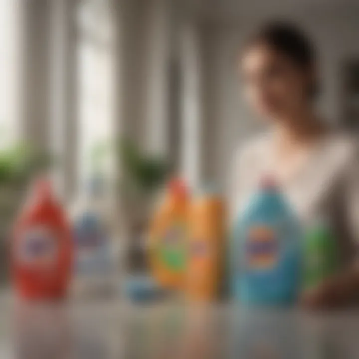 Consumer preferences in detergent selection