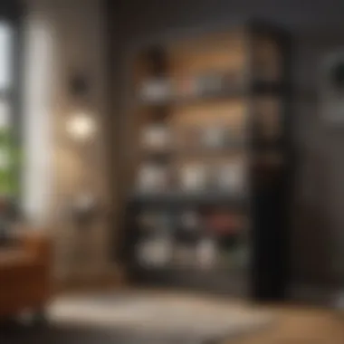 Effective Storage Solutions for Studio Apartments Smart storage solutions utilized in a small living area