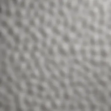 Material Texture of Suctionless Bathtub Mat Close-up view of a suctionless bathtub mat displaying material texture