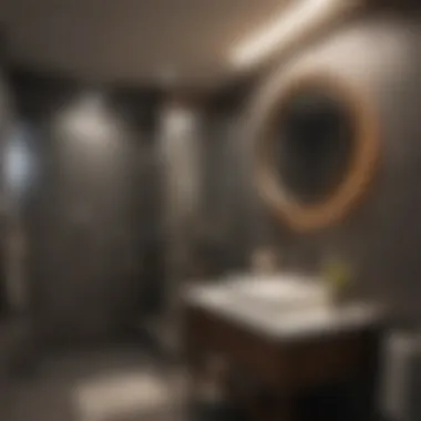 Additional Installations in Basement Bathrooms Additional installations for basement bathrooms including plumbing and lighting