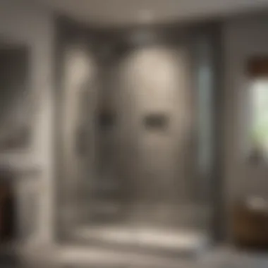 Frameless Shower Glass Elegance Exquisite frameless shower glass installation showcasing modern design