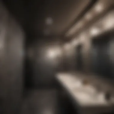User Experience Challenges in High Traffic Areas Crowded club bathroom highlighting user experience challenges