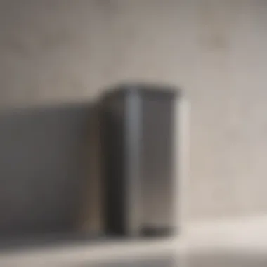 Material Choices for Trash Cans Comparison of materials for bathroom trash cans