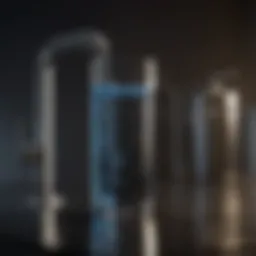 Diagram illustrating the principles of UV water filtration technology