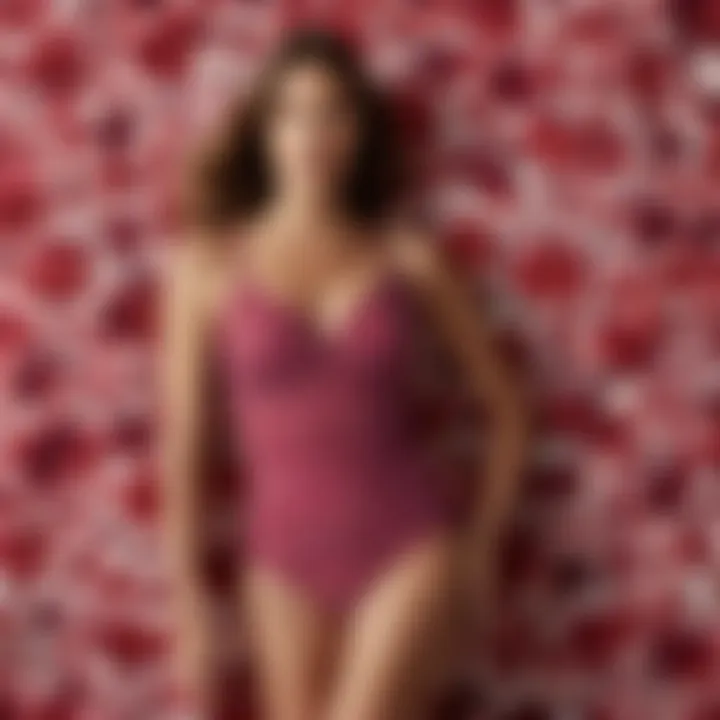 Garnet Hill swimwear featuring unique patterns