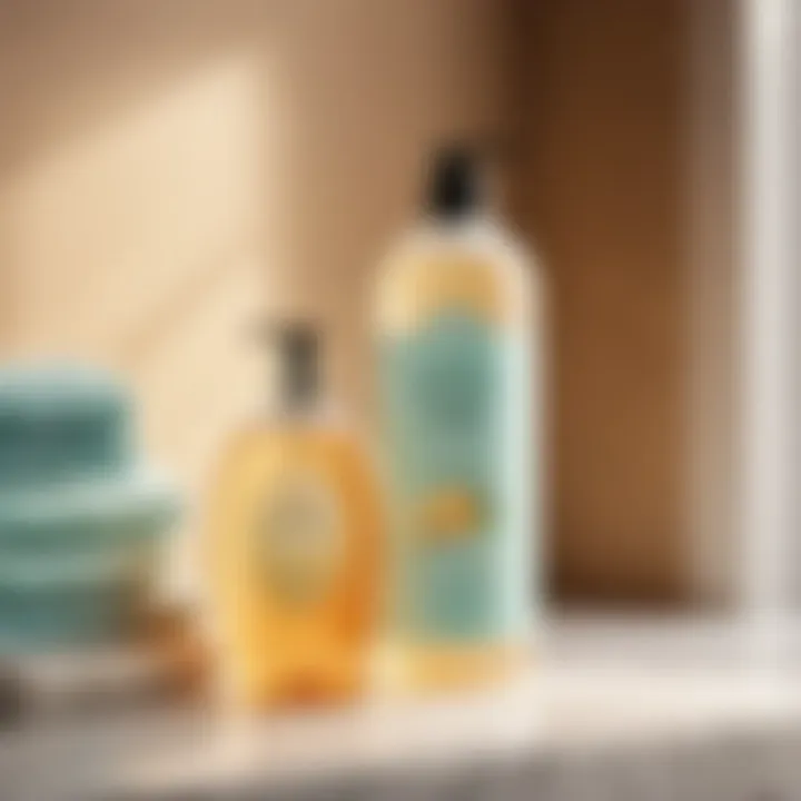 Embracing Wellness Choices Healthy lifestyle with unscented laundry soap