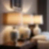 Elegant USB Lamps in Bedroom Setting