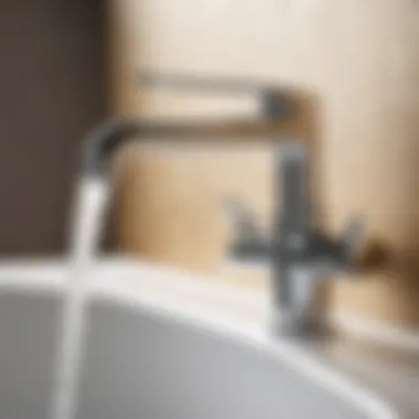 User-Friendly No Splash Faucet Mechanism User-friendly no splash faucet mechanism