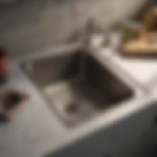 Utility sink installation tools