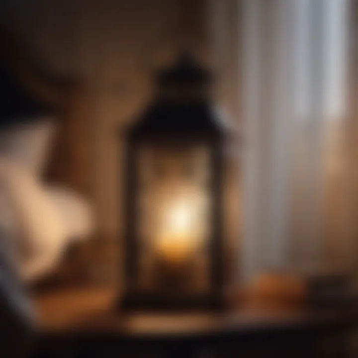 Stylish Lantern Options Variety of lantern light styles for bedroom decor