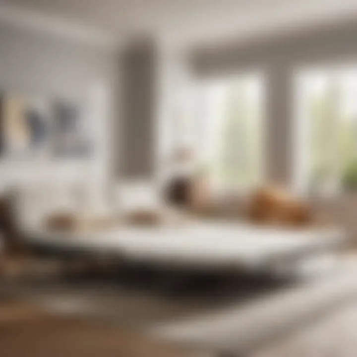 Variety of pull-out sofa beds with air mattresses