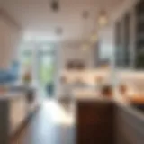 Contemporary Kitchen Aesthetics Modern kitchen design showcasing sleek cabinetry and innovative appliances