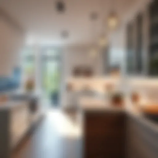 Contemporary Kitchen Aesthetics Modern kitchen design showcasing sleek cabinetry and innovative appliances